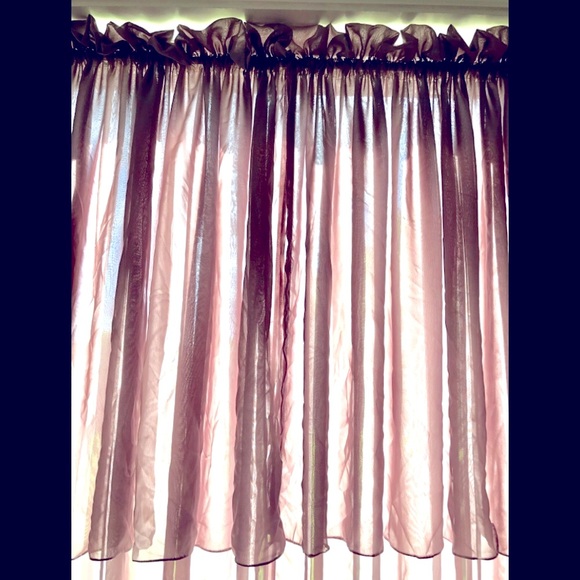 Set/2 sheer Window panels - Picture 9 of 10